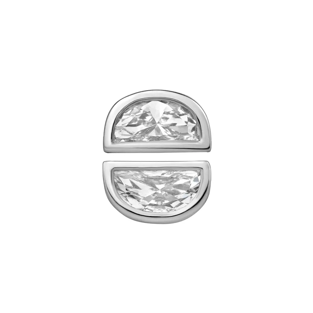 серьги из белого золота с бриллиантом 03-0101-00-710-02 фото дворец обручальных колец фото 2